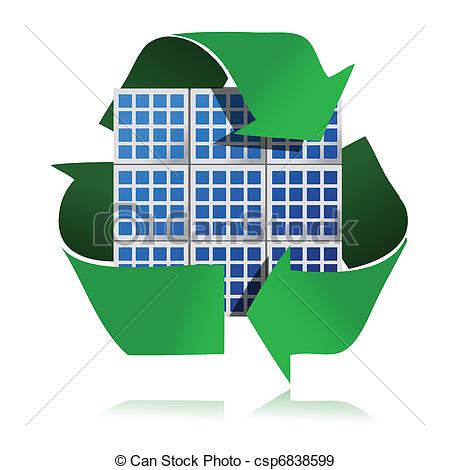 450x470 Renewable Energy Solar Panels On A White Background Eps Vectors