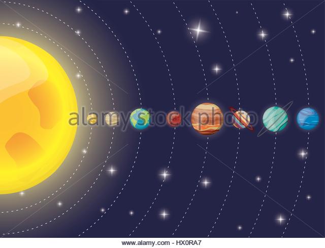 Solar System Drawing at GetDrawings | Free download