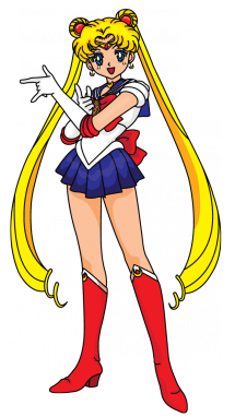215x382 How To Draw Pretty Soldier Sailor Moon, Easy Step By Step Drawing