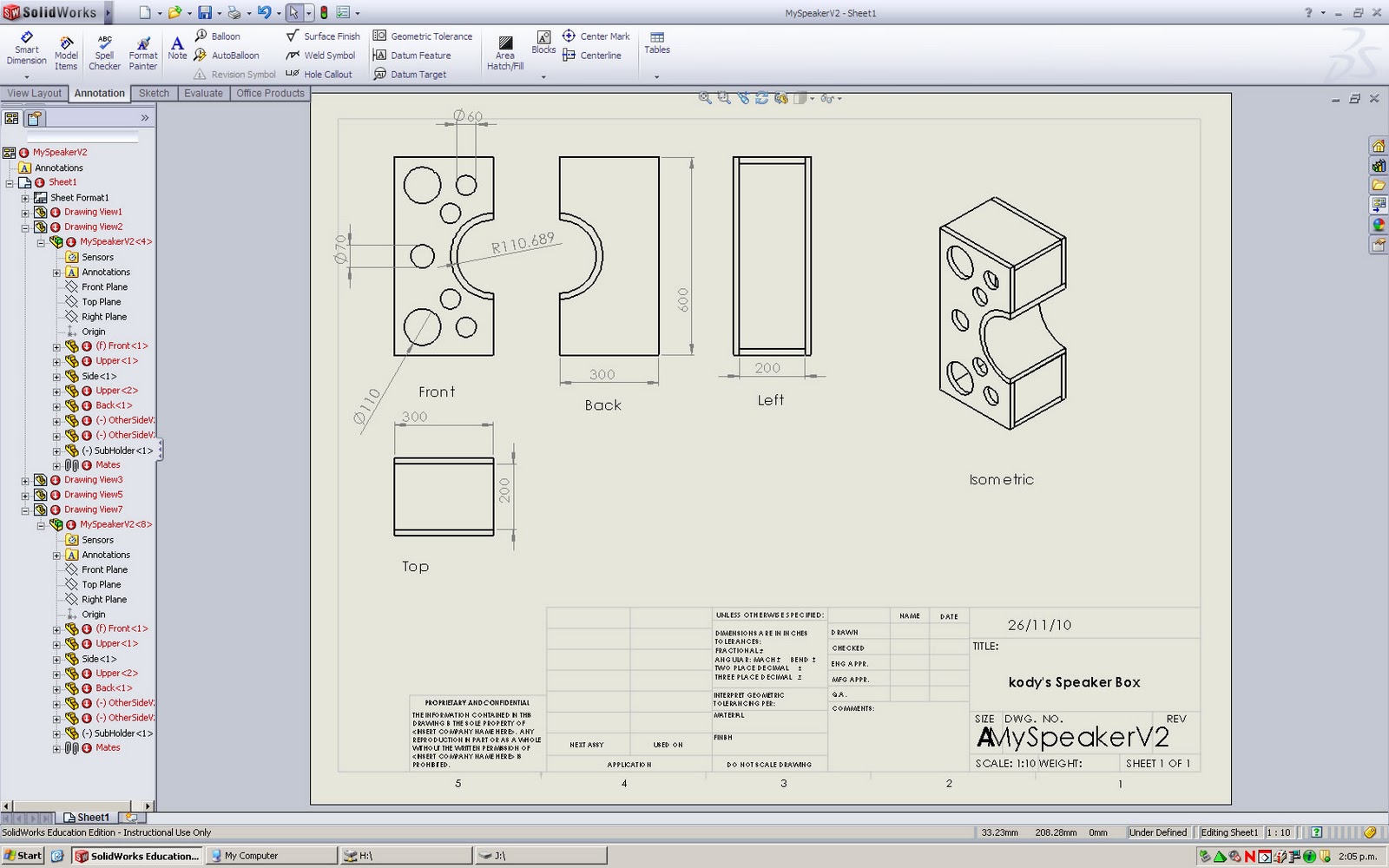 Solidworks Drawing Templates