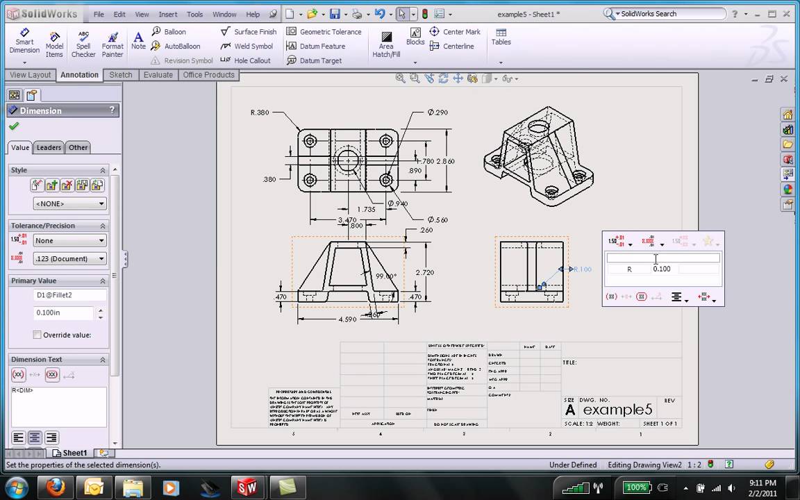 Drawing Template Solidworks