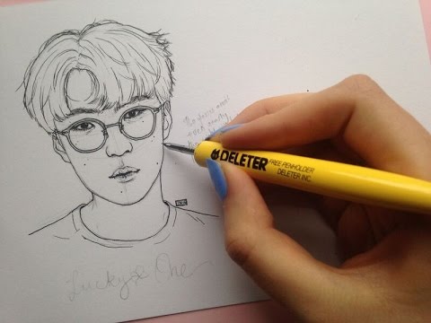 480x360 E)(O Speed Drawing Lucky One