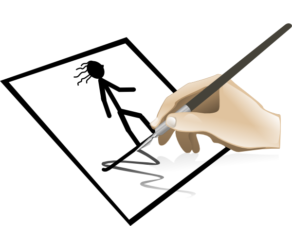 600x465 Draw Clip Art
