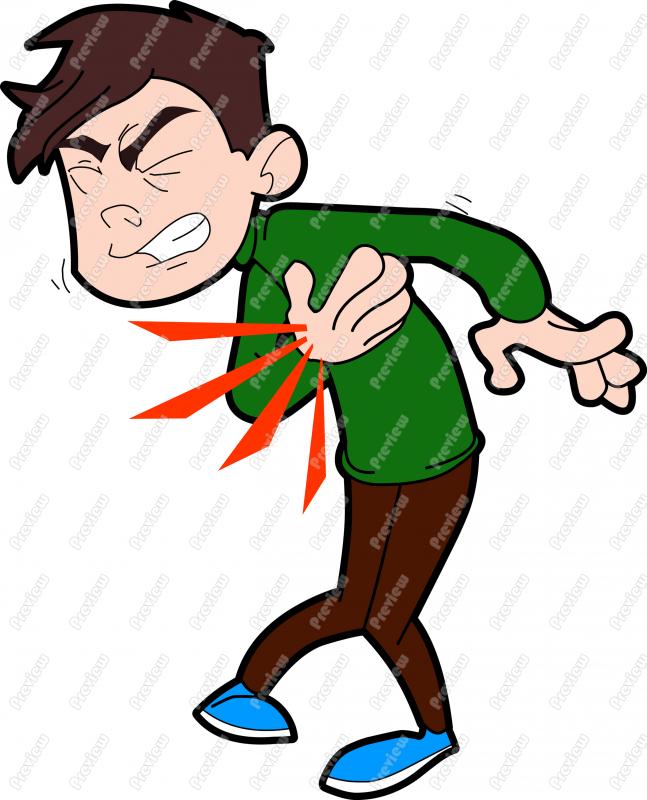 647x800 Man Having Heart Attack Character Clip Art