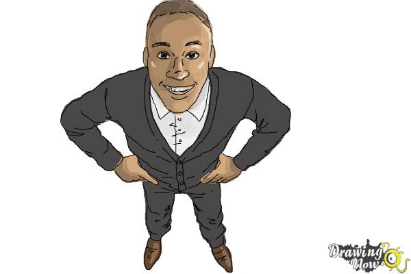 600x400 How To Draw A Person From Above