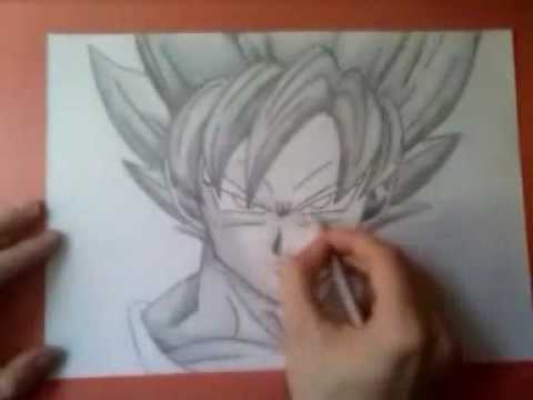 480x360 Drawing Son Goku