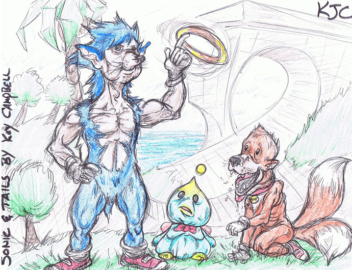 690x530 The Weirdest And Worst Sonic The Hedgehog Fan Art