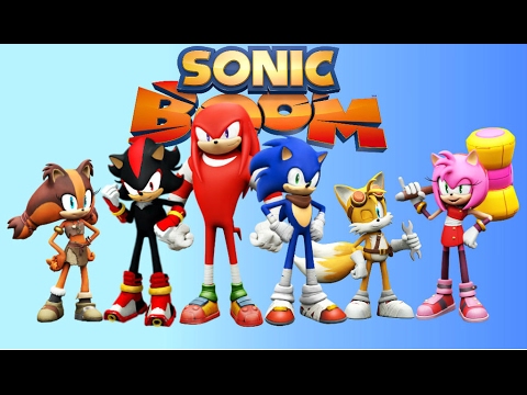 480x360 How To Draw Sonic Boom Characters 3d