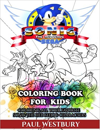 386x499 Sonic The Hedgehog Coloring Book For Kids Coloring All Your