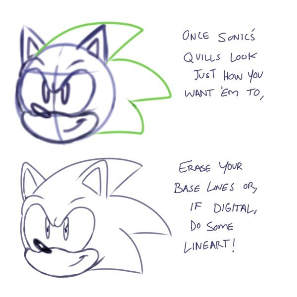 600x600 How To Draw Sonic By Nanite Sonic The Hedgehog! Amino