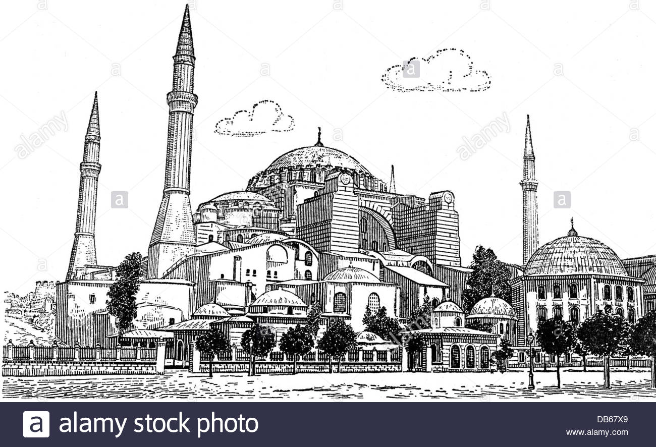 1300x886 Geography Travel, Turkey, Istanbul, Hagia Sophia, Exterior View