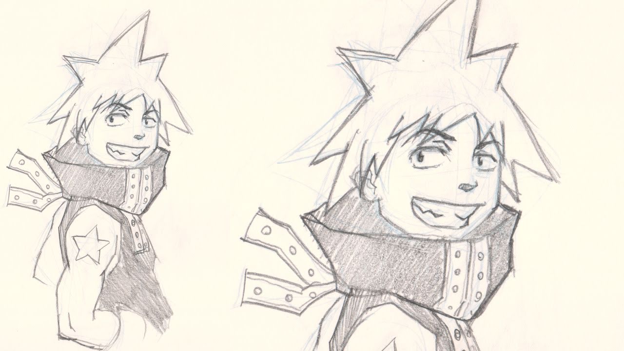 1280x720 How To Draw Manga Soul Eater Blackstar