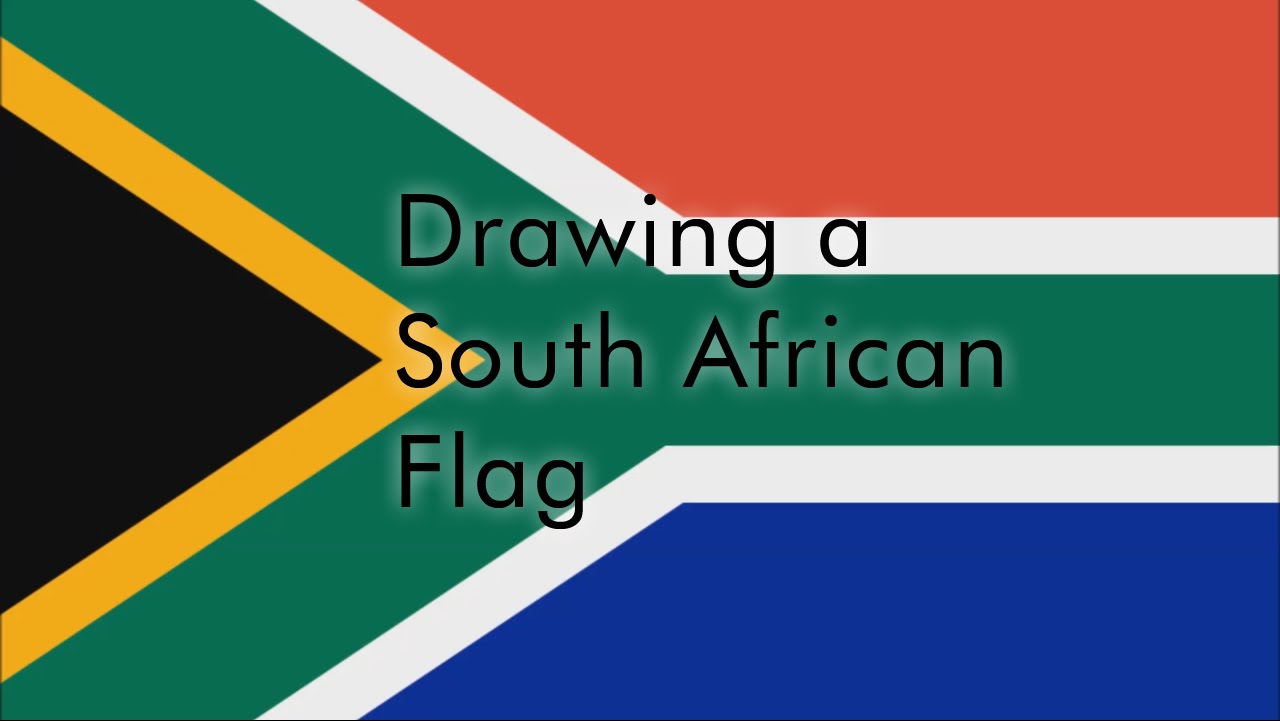1280x721 How To Draw A South African Flag