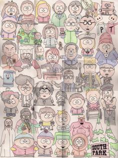 236x314 South Park Drawing Art Art School And Drawings