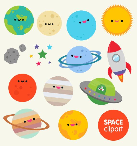 570x604 Space Clipart Commercial Use, Digital Planet Graphics Cartoon