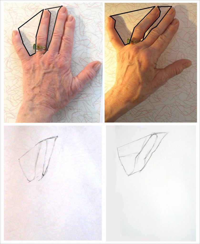 839x1024 Drawing Hands (Tutorial) Starting With Negative Space Art