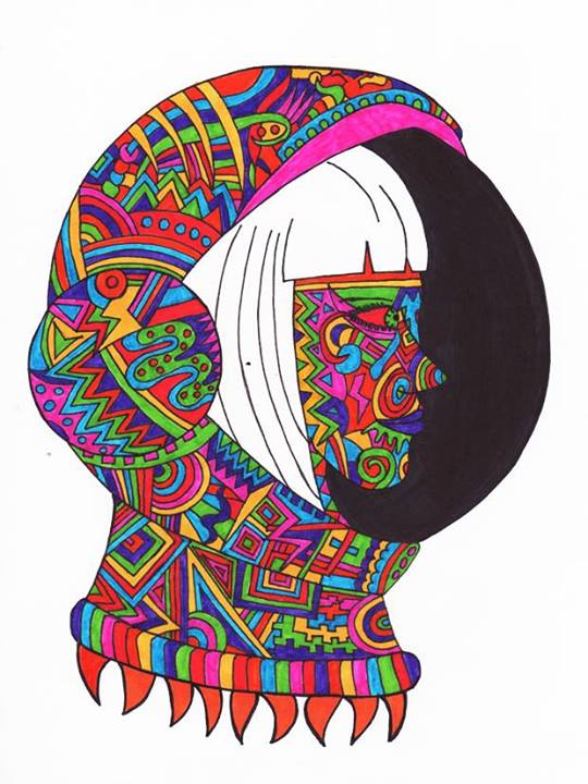 540x720 Picture Outer Space. Drawing By A Friend. Woahdude