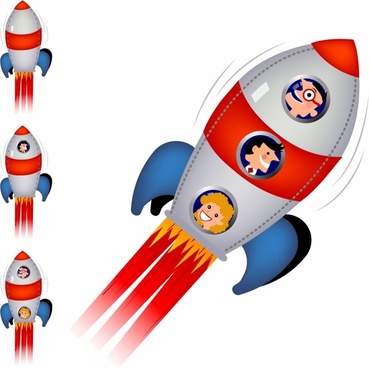 369x368 Space Rocket Drawing Free Vector Download (92,378 Free Vector)