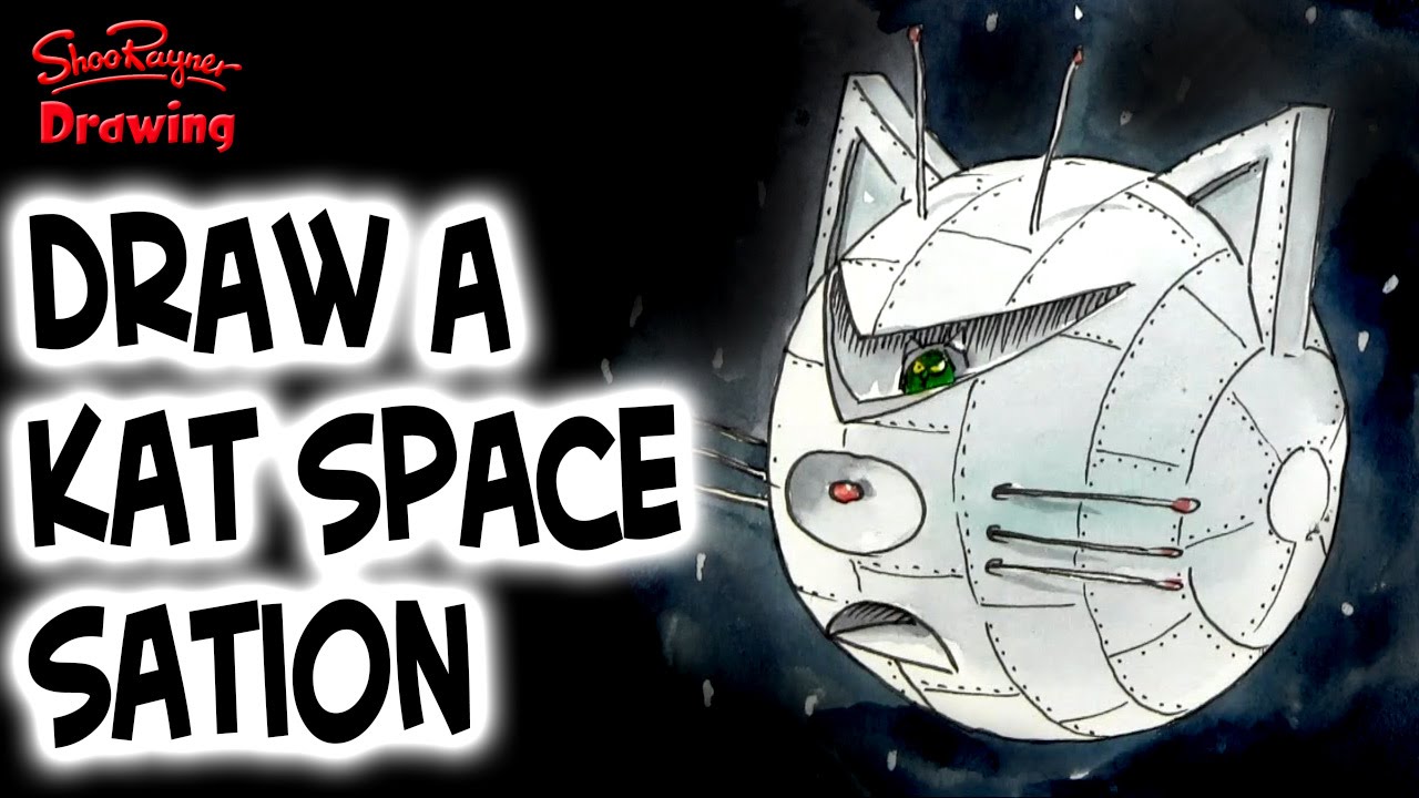 1280x720 How To Draw Dark Claw's Evil Space Station