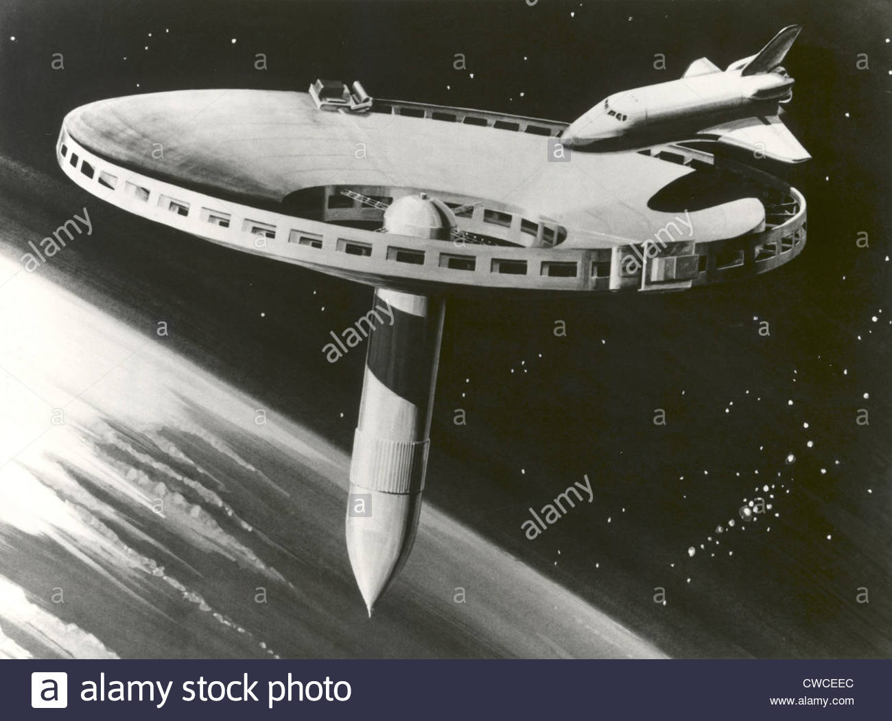 1300x1050 Spider Space Station Concept Drawing. It Was Conceived As A Space