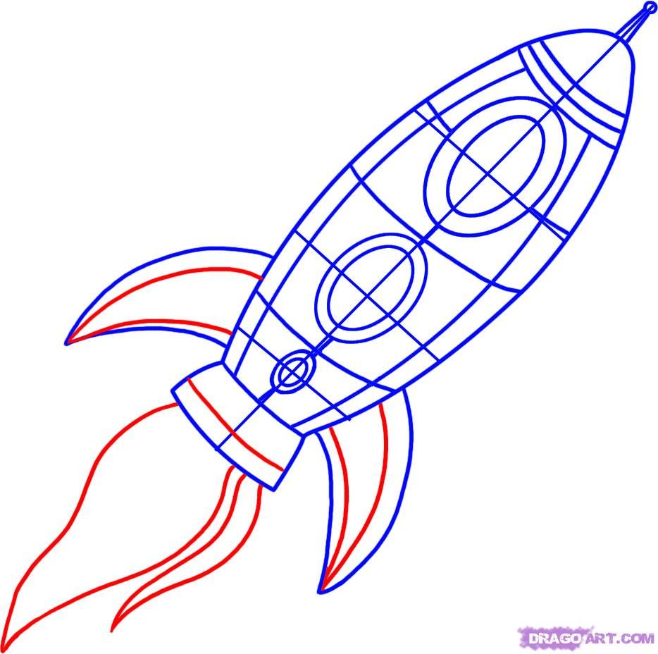 934x928 How To Draw A Spaceship How To Draws Spaceship