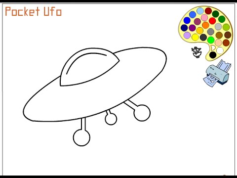 480x360 Spaceship Coloring Pages For Kids