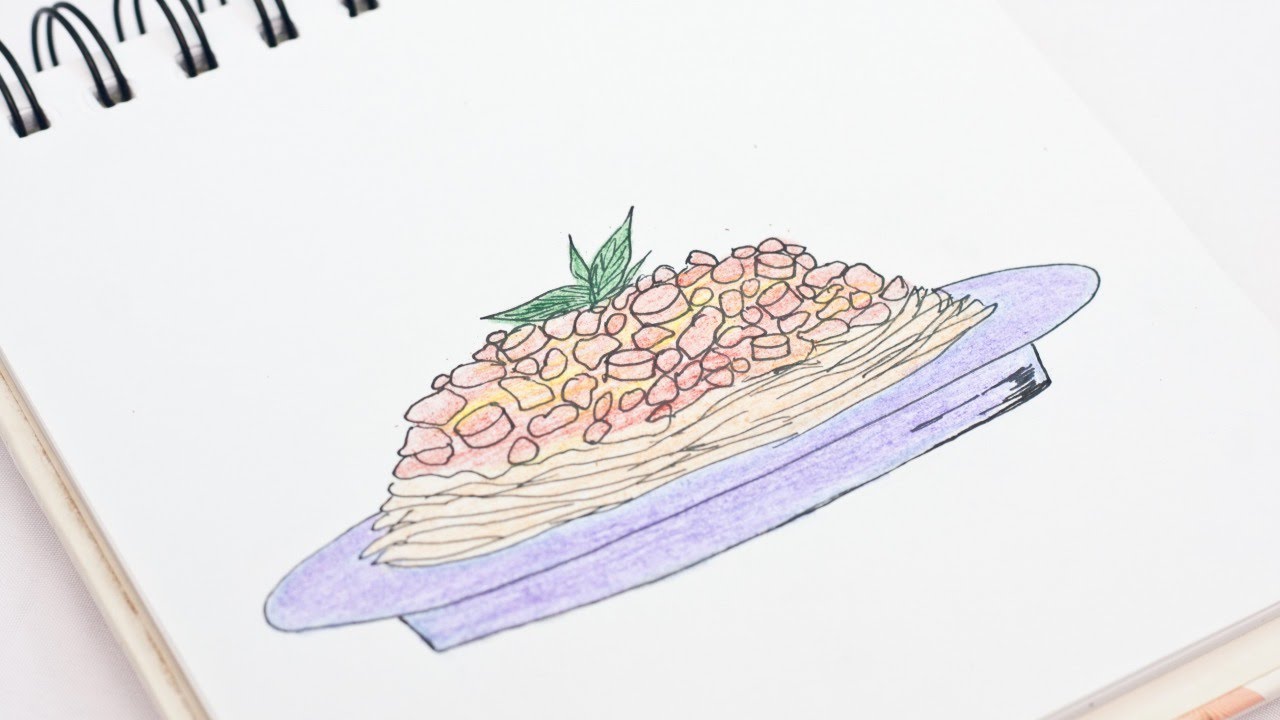 1280x720 Easily Draw A Delicious Spaghetti