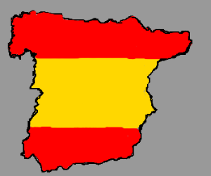 300x250 Spain Wears The Spanish Flag
