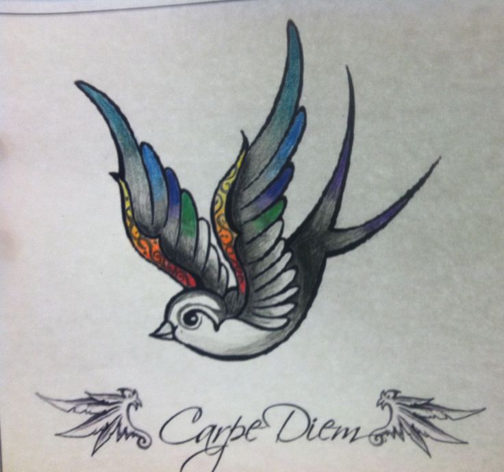 736x689 Latest Sparrow Tattoo Designs