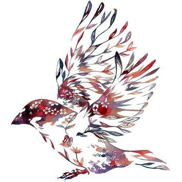375x375 Sparrow Tattoo Elaxsir