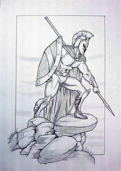 474x666 Image Result For Spartan Warrior Drawings Art Of Star
