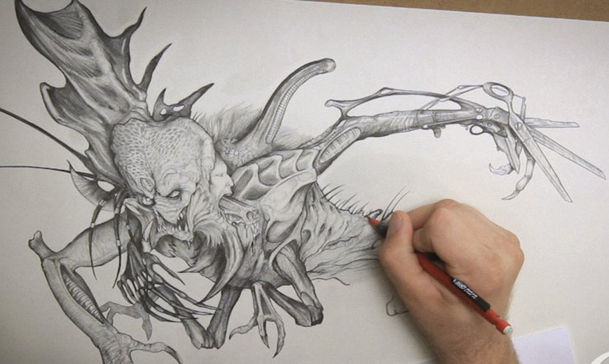 869x520 Monster Drawing Techniques