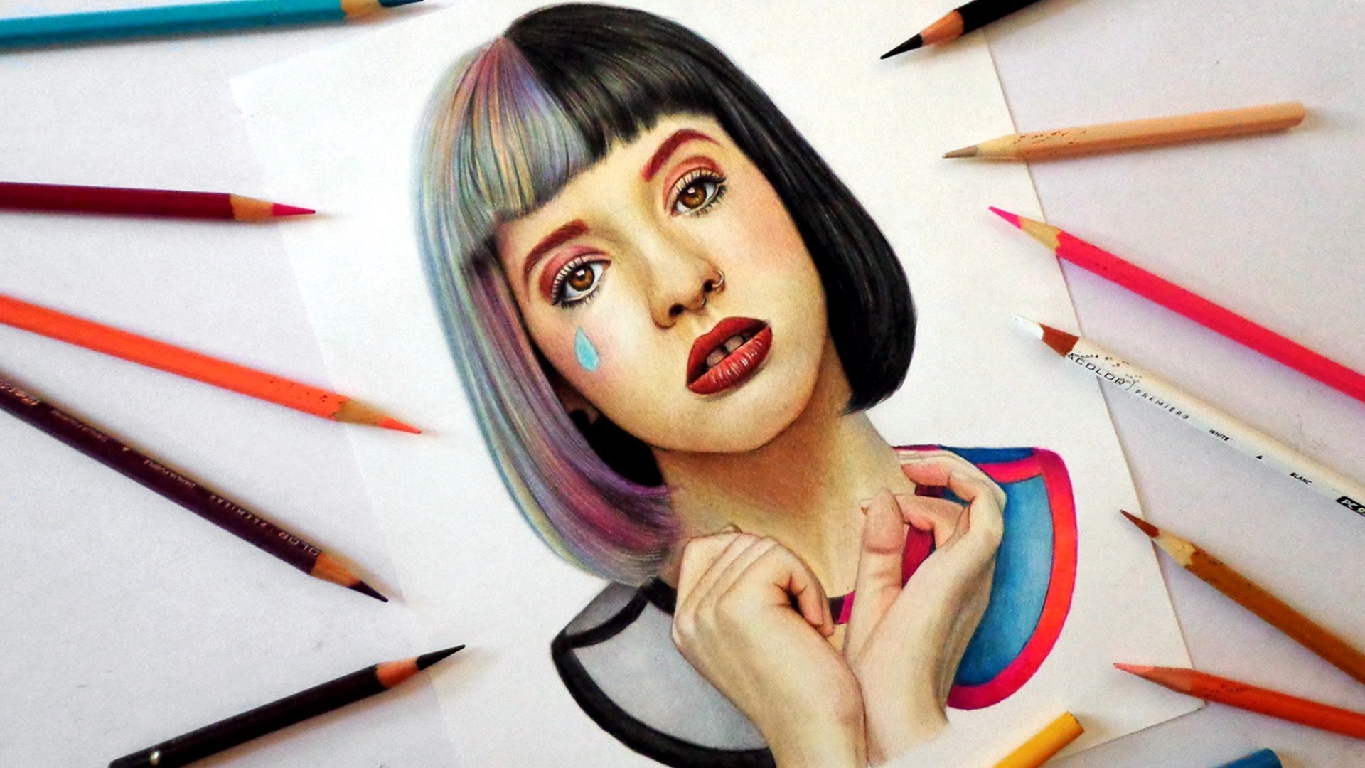 1920x1080 Speed Drawing Melanie Martinez