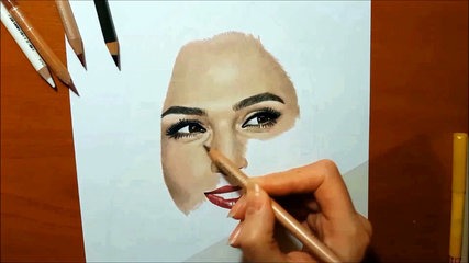 427x240 Speed Drawing Of Deadpool How To Draw Time Lapse Art Video Colored