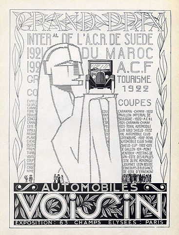 367x480 Voisin (Cars) 1924 Sphinx, Egypt Prints And Others Ii