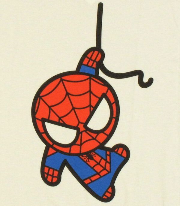 600x686 Spiderman Hanging Cartoon