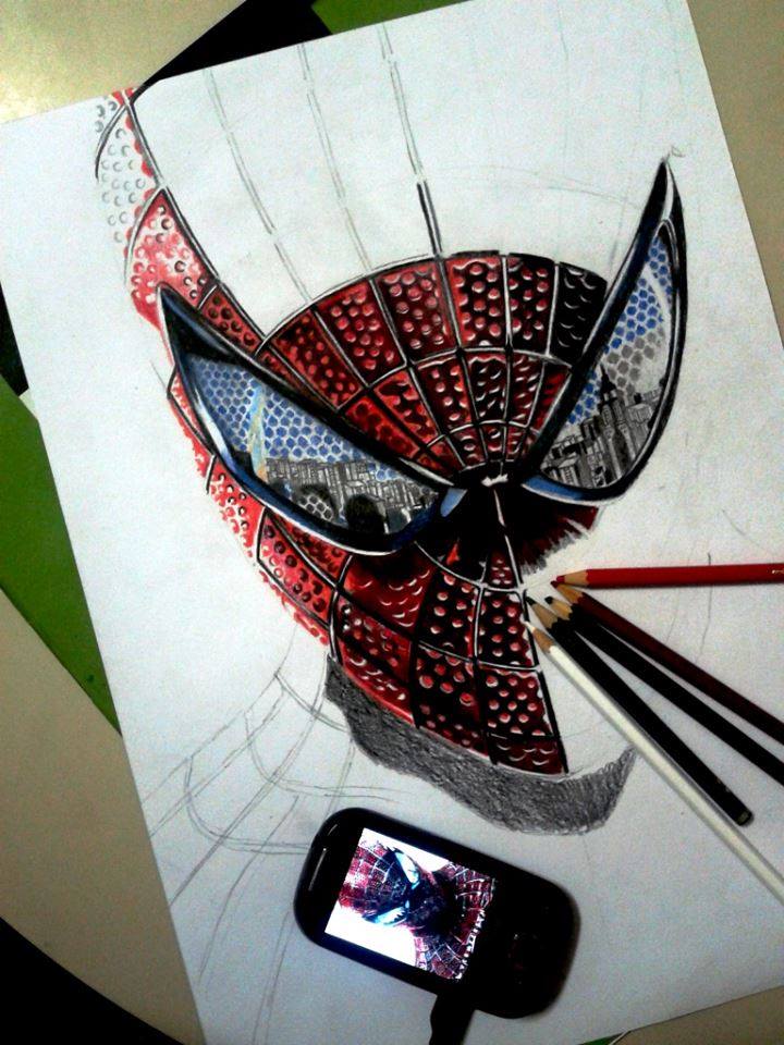 720x960 Spiderman Sharpen Your Pencil Amp Sketch Spiderman