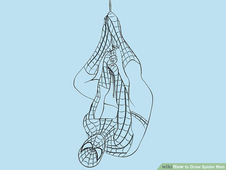 728x546 4 Ways To Draw Spider Man