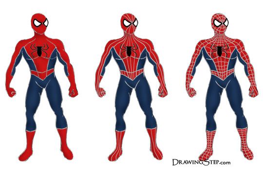 540x360 How To Draw Spiderman Kids Drawing Spiderman