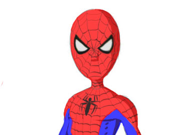 339x268 How To Draw Spiderman