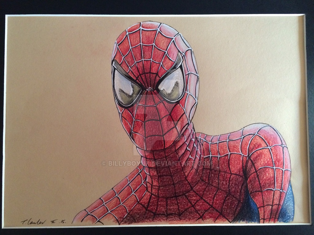 1024x768 Spider Man Drawings In Pencil Spider Man Pencil Drawing By