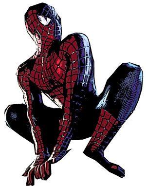 300x382 How To Draw Spider Man
