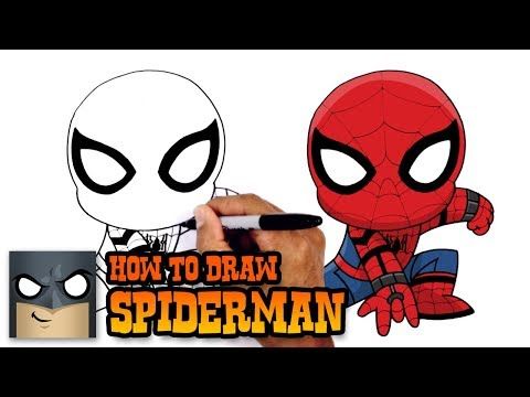 480x360 How To Draw Spiderman Homecoming Drawing Tutorial