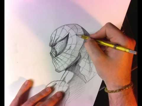 480x360 Spiderman Face Tutorial