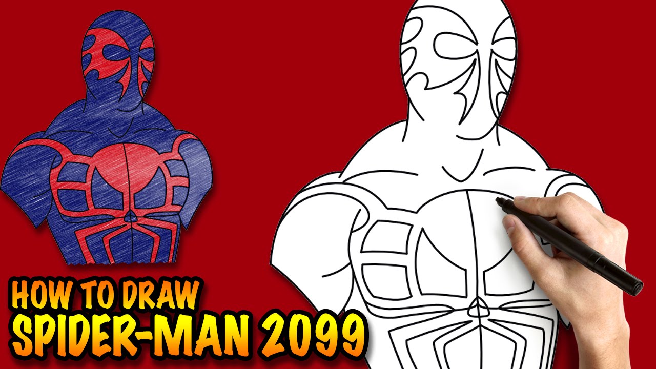 1280x720 How To Draw Spider Man 2099