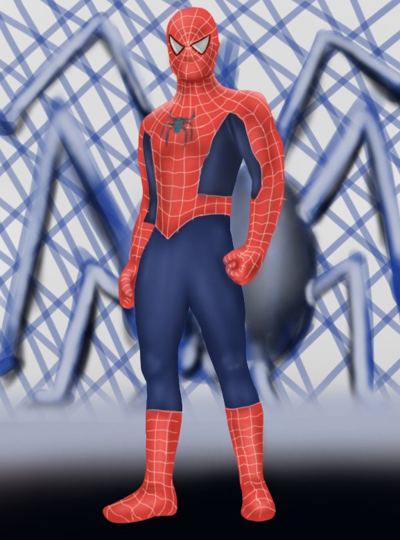 577x778 Learn How To Draw Spiderman Standing (Spiderman) Step By Step