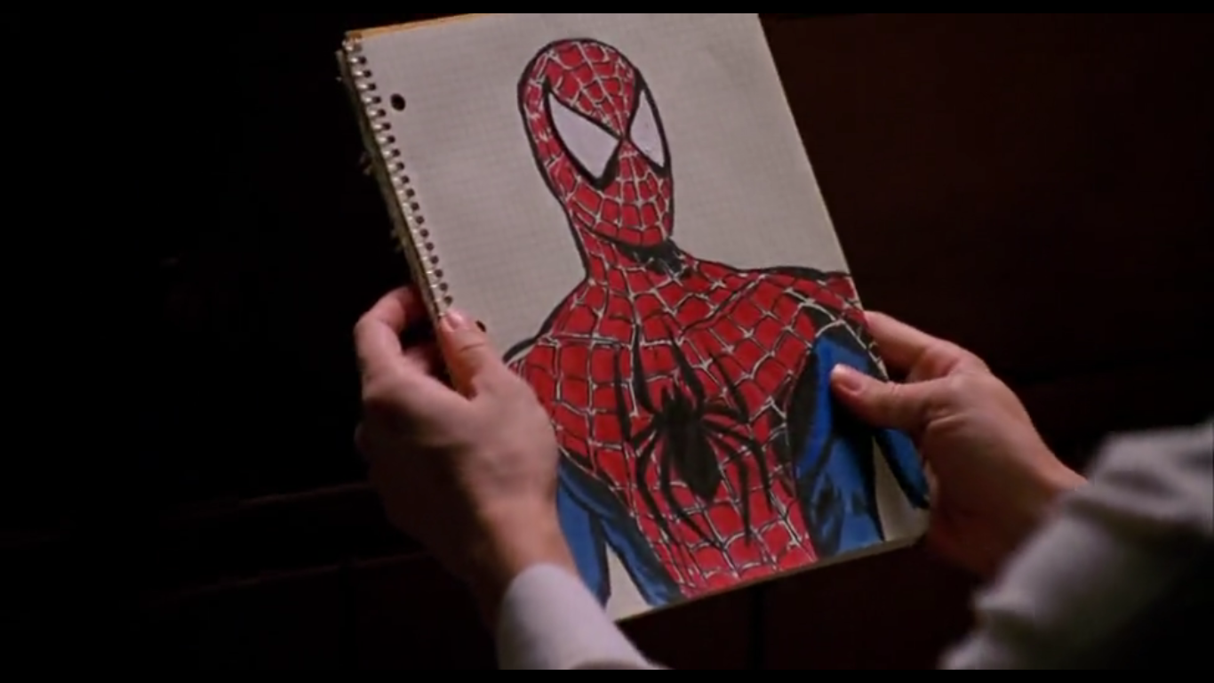 1366x768 My Useless Art Spider Man Movie Drawing