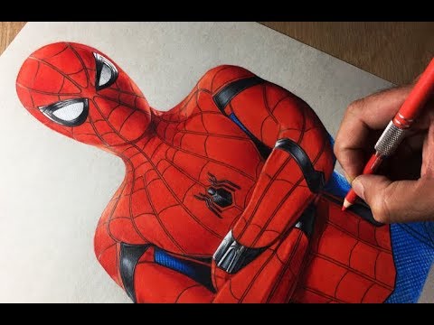480x360 Drawing Spiderman Homecoming