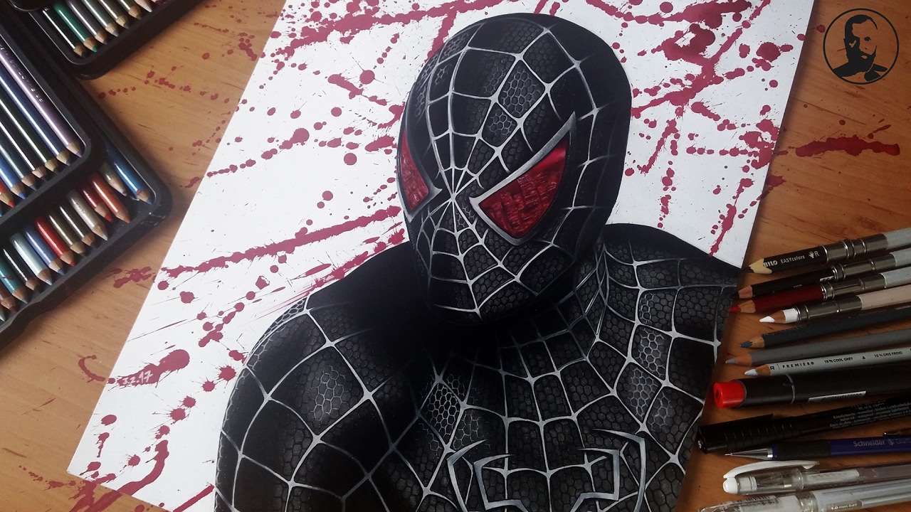 1280x720 Spiderman Drawing Peter Parker