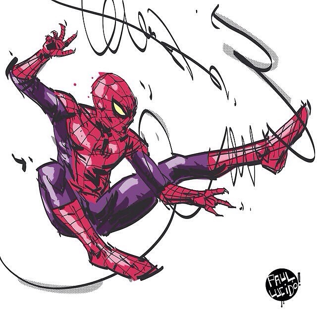 640x640 Spiderman Drawing Courtesy Of Insomnia.